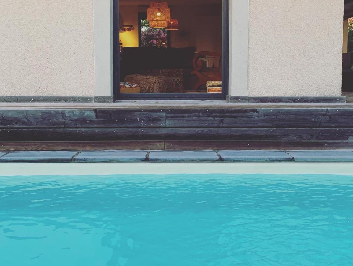 Le Petit Bali Spacieuse Villa Pour 8 Avec Piscine Saint-Cyprien  Exterior foto